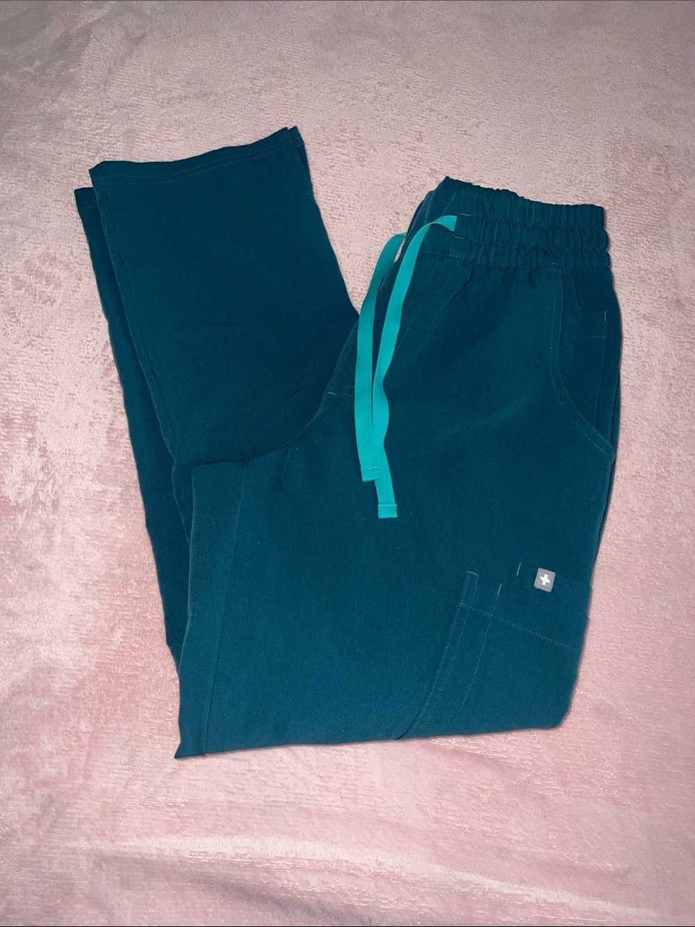 Figs Caribbean Blue Dowa Pants